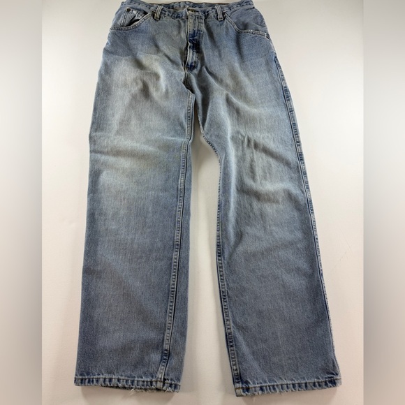 POLO JEANS COMPANY Vintage Y2K 5 Pkt Carpenter Pants 33x32 - Picture 2 of 9